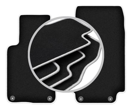 CARLUX-SILVER automatten voor: BMW Z3 E36/8 coupé (1997-2002)