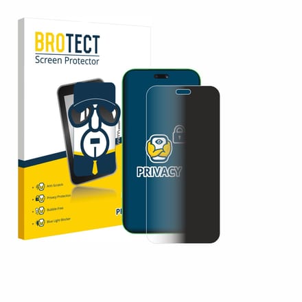 BROTECT - privacy screenprotector voor Huawei Nova 15 Ultra - Folie Beschermfolie Blauwlichtfilter
