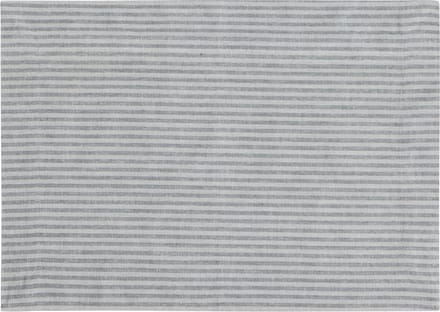 Medium Fine Stripe Placemat donker grijs 35x50cm (set of 4)