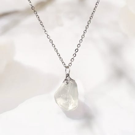 Edelsteen ketting dames – Bergkristal | Positieve energie, helderheid & balans
