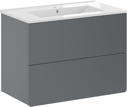 Vicco Badkamermeubel set Izan, Grijs, 2-delig