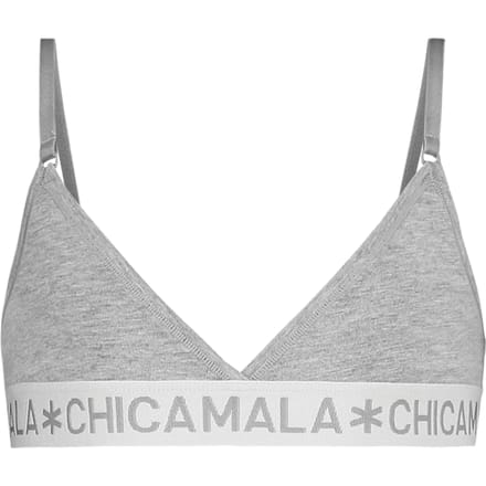 Muchachomalo Meisjes 1-pack triangle top effen