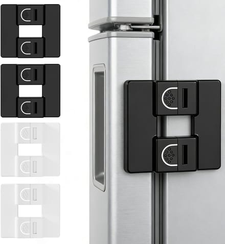 Dailygoods - 4-delig Multifunctioneel Koelkastslot met Sterke Lijm