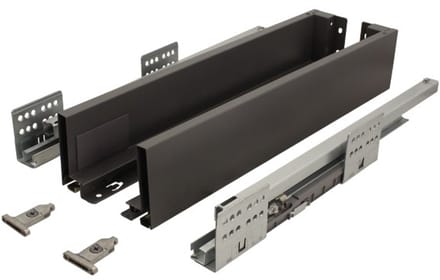 Gamet S-BOX - Laag Lade - Antraciet - 350mm