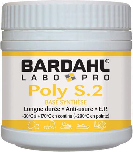 Bardahl Poly S2 smeervet - 500gr