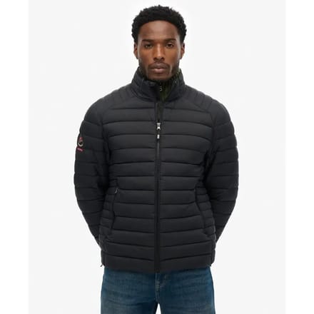 Superdry - Fuji Lite Gewatteerde Jas - Heren - Gewatteerde jassen