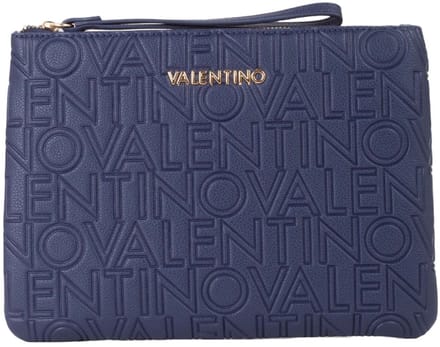 VALENTINO accessoiretas Pansy Soft Cosmetic Case Blu donkerblauw