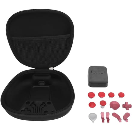 Complete Componentenpakket voor Elite Series 2 Game Controller Accessoires Onderdelen met Hoes Opladen black