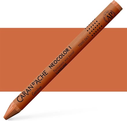 Caran d´Ache Neocolor I Permanente Waskrijt | Roodbruin (065)