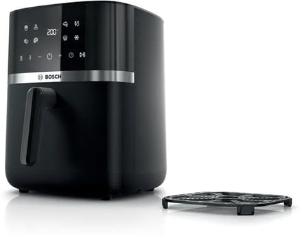 Bosch MAFS2462B Heteluchtfriteuse - 6,1 L - 2050 W - Zwart - 9 programma's - Dual Heating