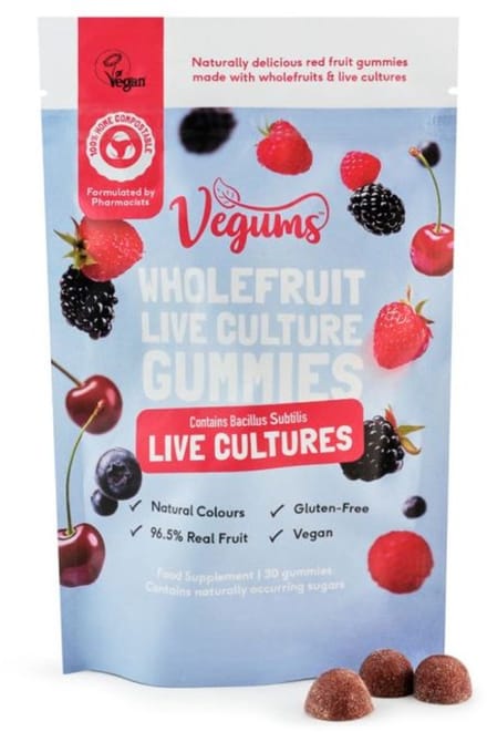 Vegums - Nothing But Fruit biotics Gummies - 30st