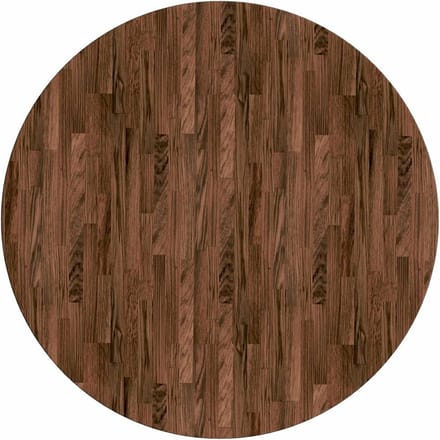 Ronde Eettafel Tafelblad Massief Eikenhout Lichtbruin