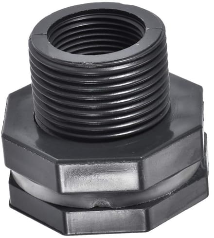 Dailygoods - 2 Stuks G3/4 Vrouwelijke Verlenging Buisadapter
