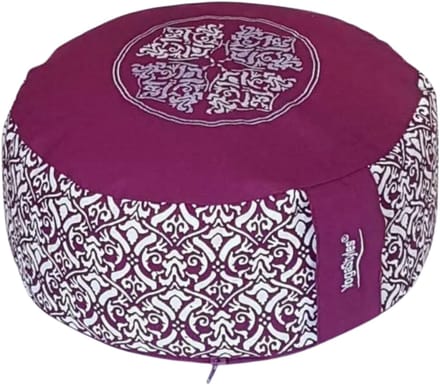 YogaStyles Meditatiekussen Design Paars XL