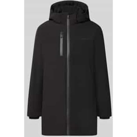 Regular fit parka met logoprint