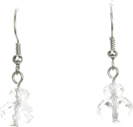 Behave - Oorhanger met heldere kralen - minimalistische dagstijl