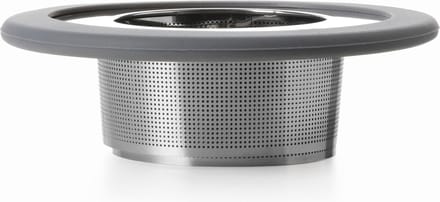 Viva Scandinavia Infusion Theefilter Invouwbaar - RVS/Siliconen - Grijs