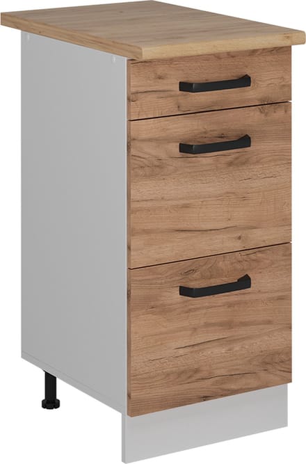 Vicco R-Line Keukenonderkast – 40 cm WB Eik Krachtige eik goud