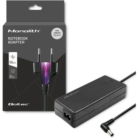 Qoltec laptopstroomadapter voor Lenovo 40W |   20V |   2A |   5.5*2.5 |   Stroomkabel