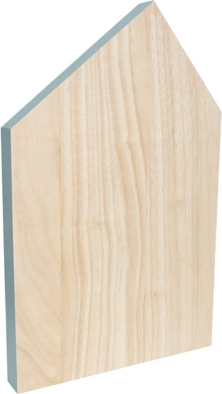 Snijplank House - Rubberhout - Mint - L - TAK Design