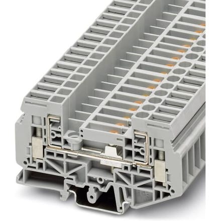 Phoenix Contact 3026285 Glijbrugklem 8.2 mm Schroeven Grijs 50 stuk(s) Piece