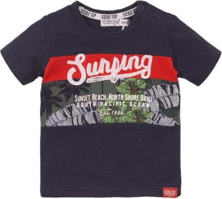 Dirkje Shirt  'Hawaii' Navy Maat 104