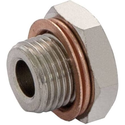 Norgren 160050028 Afdichtdop G1/4A cilindrische schroefdraad met afdichtring