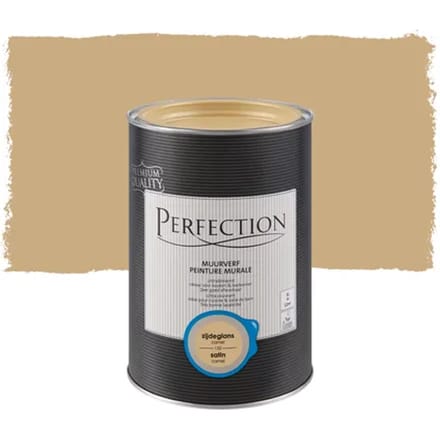 Perfection Muurverf - Zijdeglans - Camel - 1l