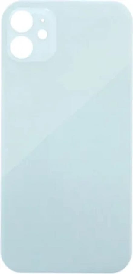 Voor iPhone 12 Achterkant Glas Behuizing Wit