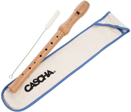 Cascha HH 2074 sopraanblokfluit esdoorn, Duitse boring