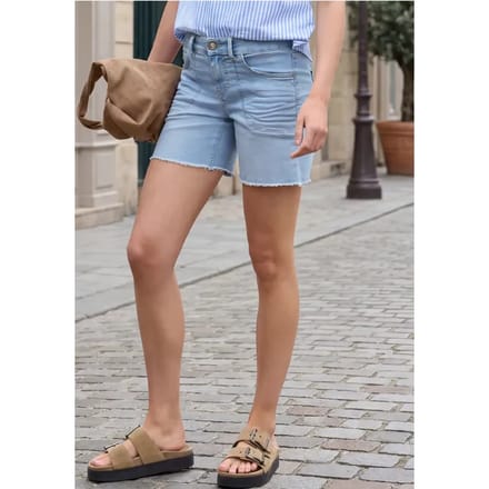 Straight Legs denim shorts in een casual pasvorm