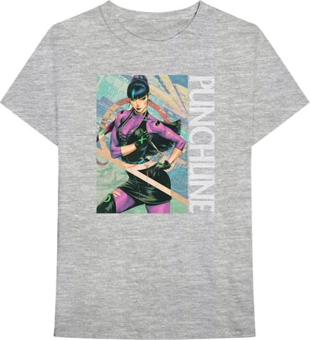 DC Comics Punchline - Punchline Heren T-shirt - S - Grijs