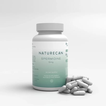 Naturecan Spermidine Capsules - 5 mg Spermidine - 60 Capsules - Celvernieuwing & Autofagie
