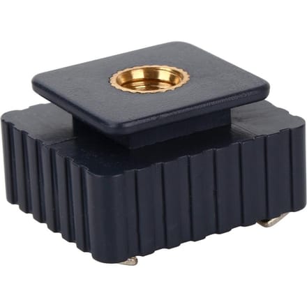 1 4   Schroefdraad Hotshoe Adapter Mount Converter Rig voor Camera Flitserhouder Lichtstatief gray