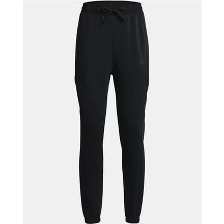 Under Armour Project Rock Dames Zwart Fleece Trainingsbroek