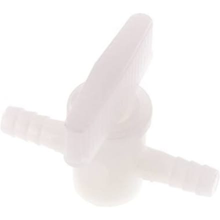 PE 2-Weg Kogelkraan 10 mm Slangpilaar