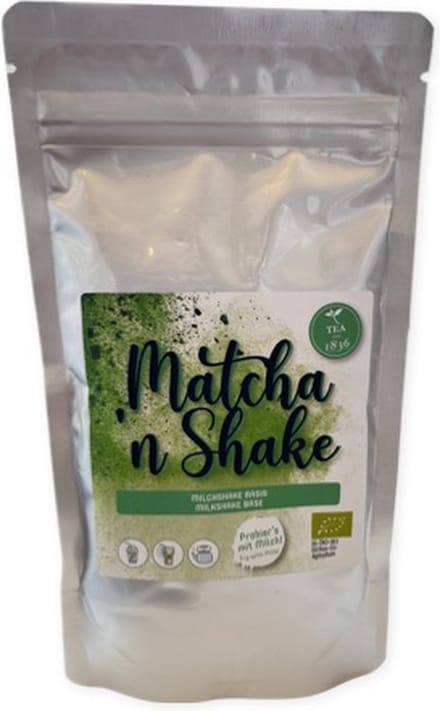 Madame Chai | Matcha shake bio | milkshake basis | biologische matcha voor shakes | 200 gram