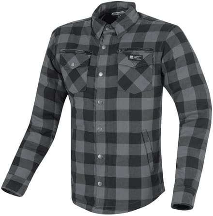 Merlin Madison Dames Grijs Motorshirt - Jas