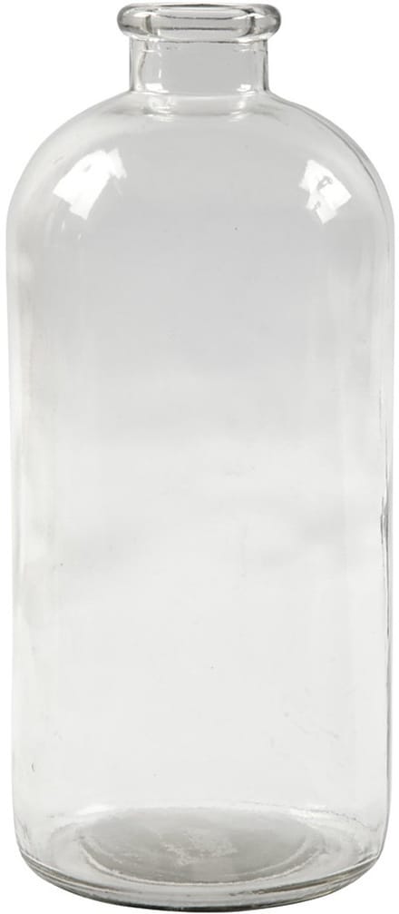 Apothekersfles, H: 24,5 cm, d 10,5 cm, gatgrootte 2,6 cm, 6 stuk/ 1 doos