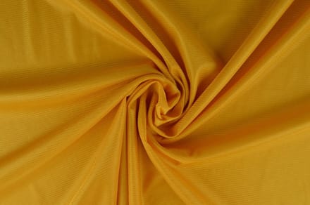 55 meter stretch voering - Okergeel - 100% polyester