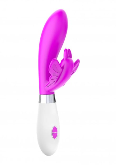 Shots - Luminous Alexios - Butterfly en G-spot Vibrator fuchsia