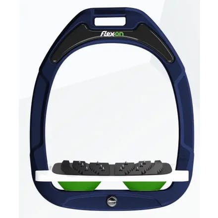 Ultra Grip Gehoekte Beugels Marine/Wit/Groen Flex-On Green Composite