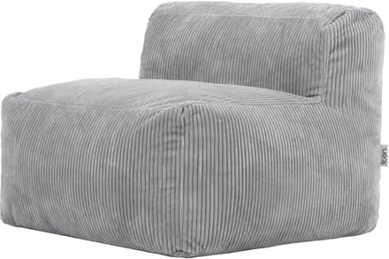 icon - Zen Modulaire Fauteuil - Bank - Ribfluweel - Grijs