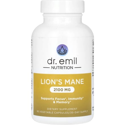 Dr. Emil Nutrition, Helicopteranium Smart Shroom, 2 100 mg, 90 gélules végétales