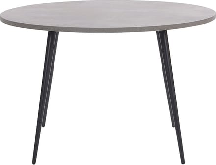 ODEON - Eettafel - Lichtgrijs - 120 x 120 cm - MDF