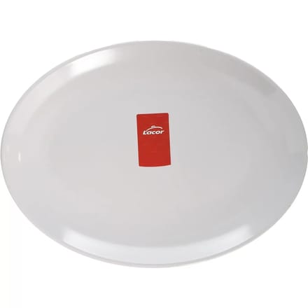 Ovaal melamine dienblad Lacor 314x234x25 mm