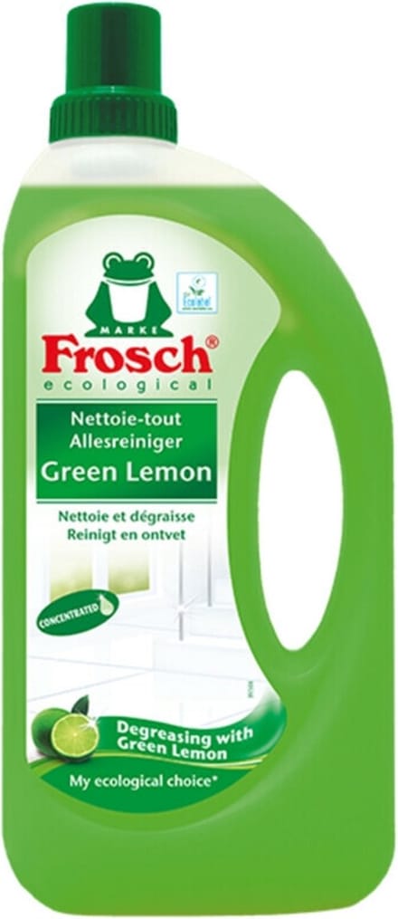 Frosch - Allesreiniger Green Lemon - 5 x 1 liter - Voordeelverpakking