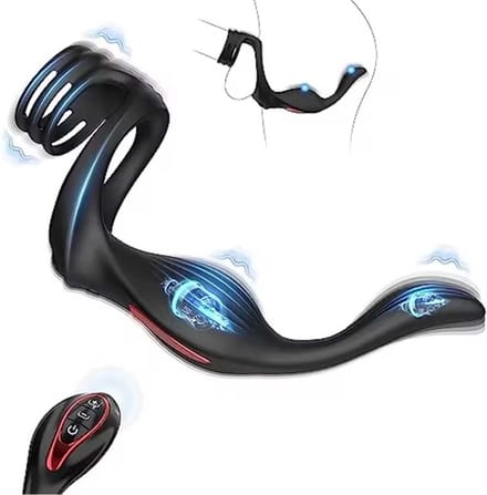 Anale Cockring Masturbator - Vibrerende penisring - Penis - Anaal - Anus - Vibrator