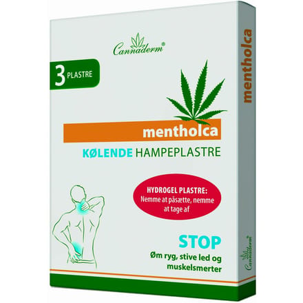 Cannaderm Mentholca Plastre 3 st