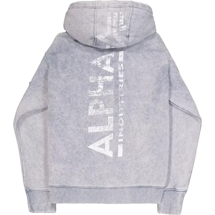 Sweatshirt met capuchon met print op de achterkant Alpha Industries Vintage